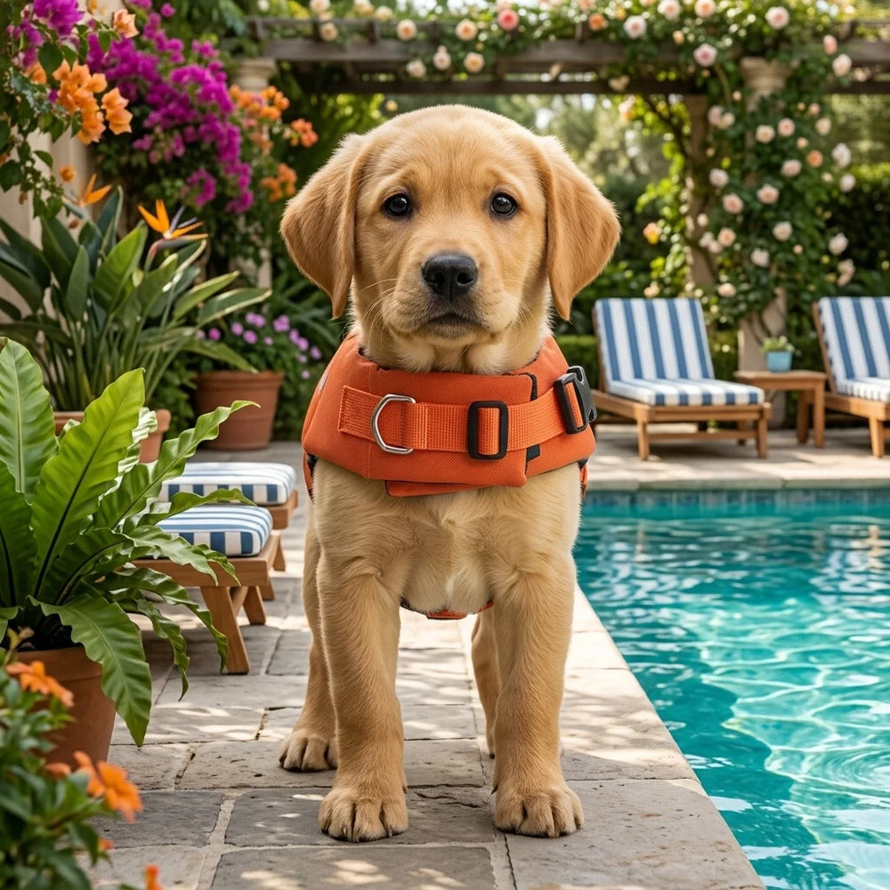 Tamecare Duck Dog Life Jacket | Reflective Buoyant Pet Swimming Vest