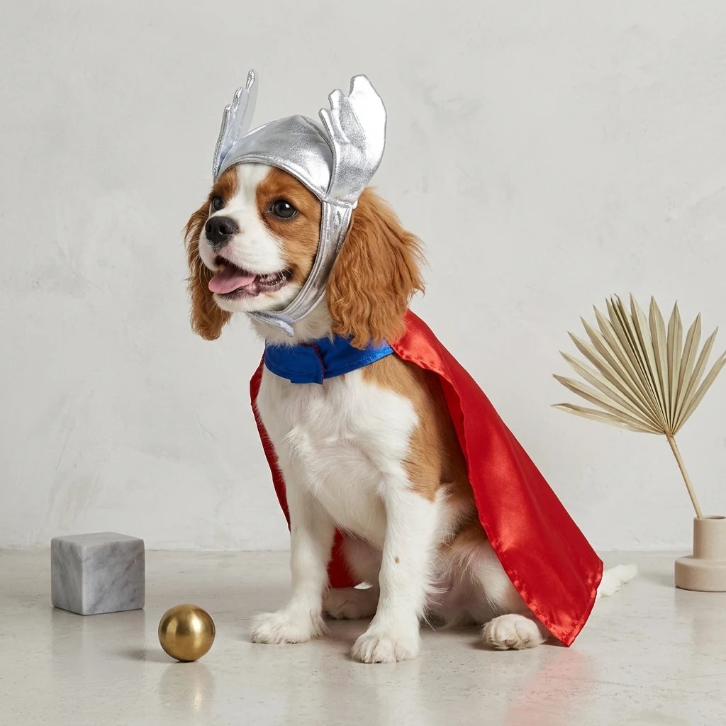 Tamecare Thor Dog Costume Set