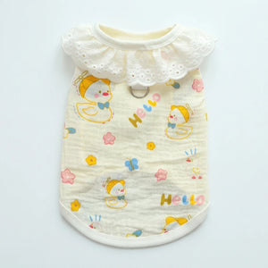 Tamecare Yellow Lace Cat Vest