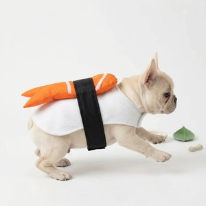 Tamecare Orange Japanese Sushi Dog Costume