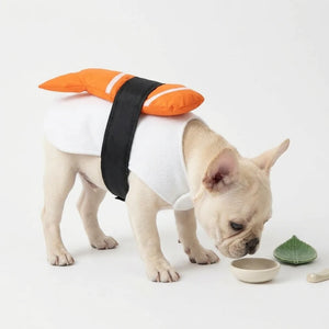Tamecare Orange Japanese Sushi Dog Costume