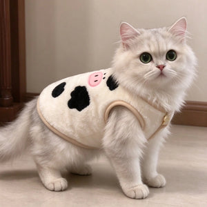 Tamecare Cow Print Cat Vest