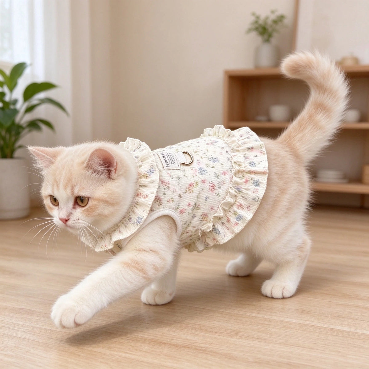 Tamecare Floral Cat Tank Dress