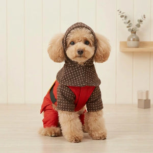 Red Knight Dog Costume