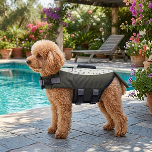 Tamecare Sea Lion Dog Life Jacket | Reflective Buoyant Pet Swimming Vest