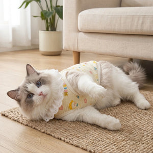 Tamecare Yellow Lace Cat Vest
