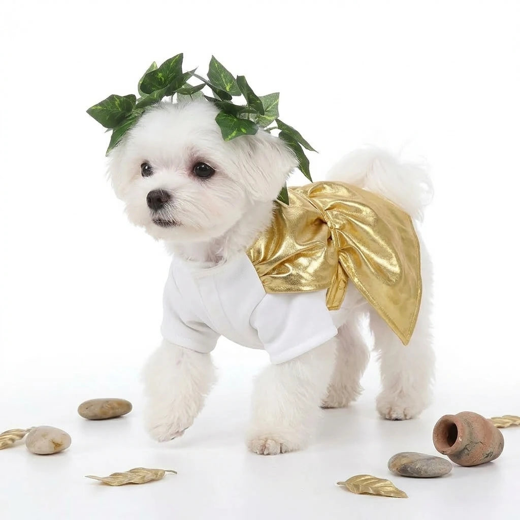 Roman Toga Dog Costume