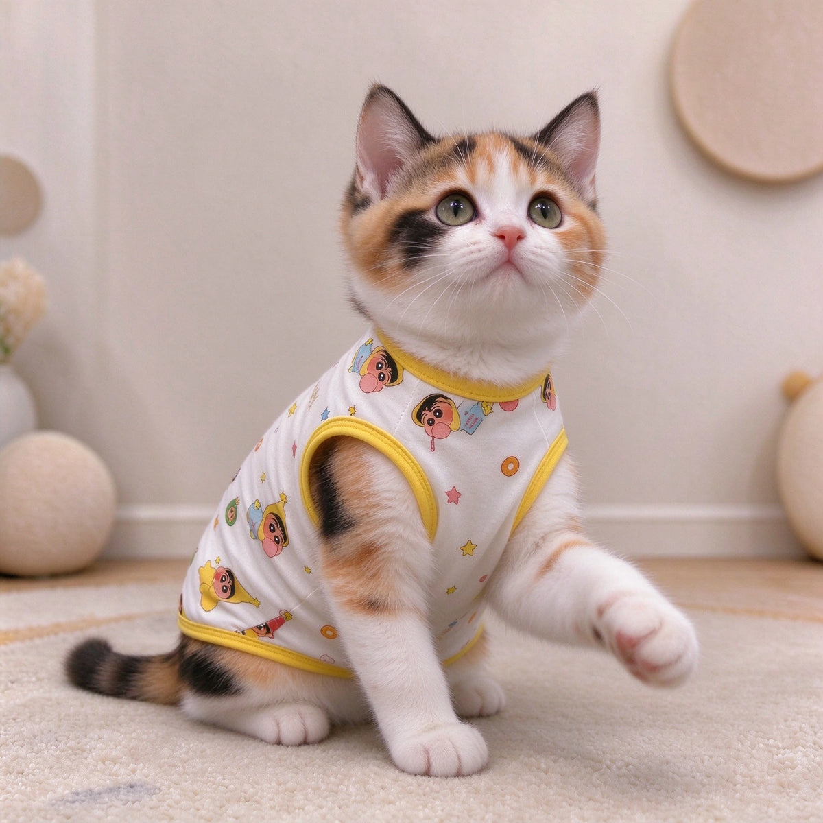 Tamecare Crayon Character Cat Vest