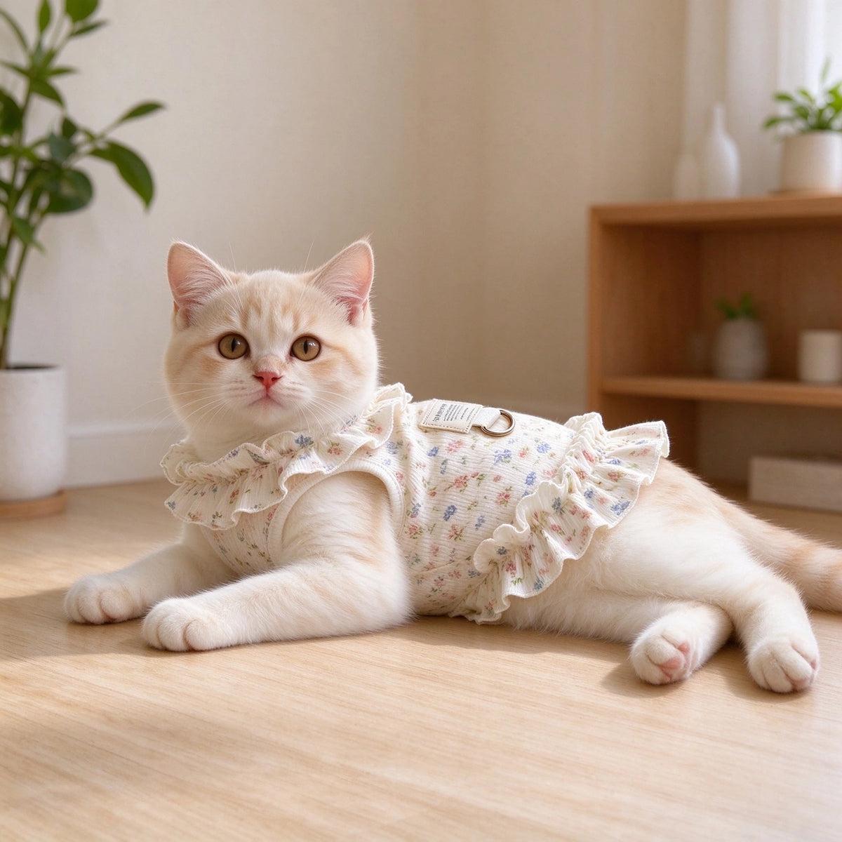 Tamecare Floral Cat Tank Dress