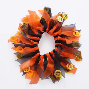 Tamecare Orange Pumpkin Halloween Dog Collar