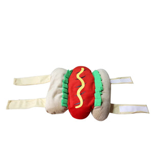 Tamecare Funny Hot Dog Pet Costume