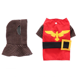 Red Knight Dog Costume