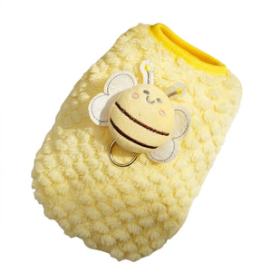 Tamecare Yellow Bee Cat Sweater