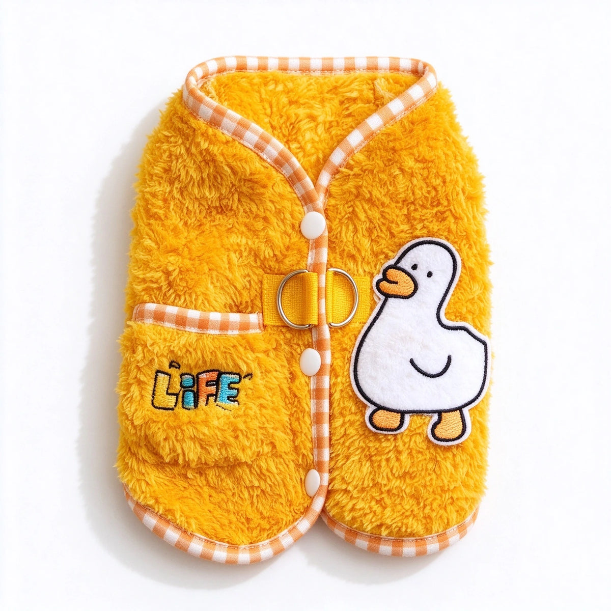 Tamecare Yellow Printed Cat Vest