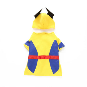 Tamecare Yellow Superhero Dog Hoodie