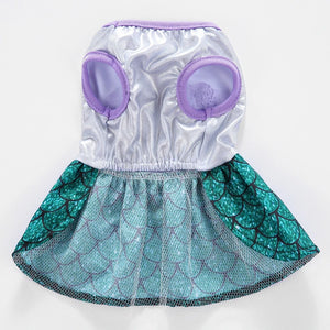 Mermaid Princess Dog Dress