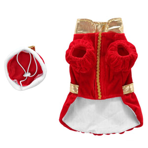 Red Royal King Dog Costume