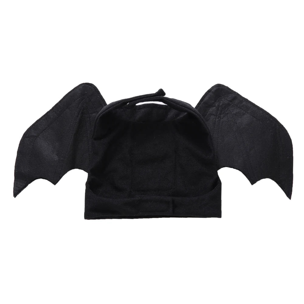 Tamecare Black Bat Wings Halloween Dog Harness