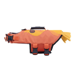 Tamecare Duck Dog Life Jacket | Reflective Buoyant Pet Swimming Vest