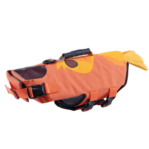 Tamecare Duck Dog Life Jacket | Reflective Buoyant Pet Swimming Vest