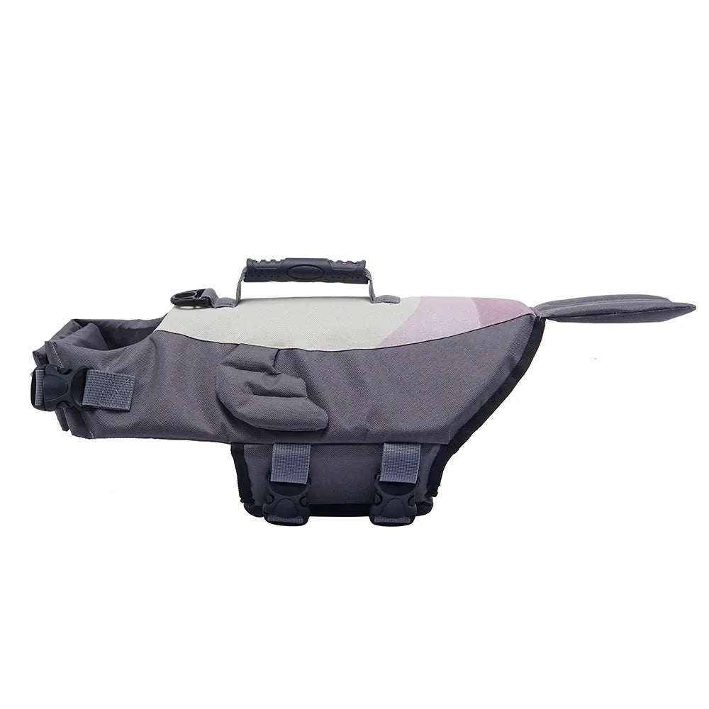 Tamecare Seal Dog Life Jacket | Reflective Buoyant Pet Swimming Vest