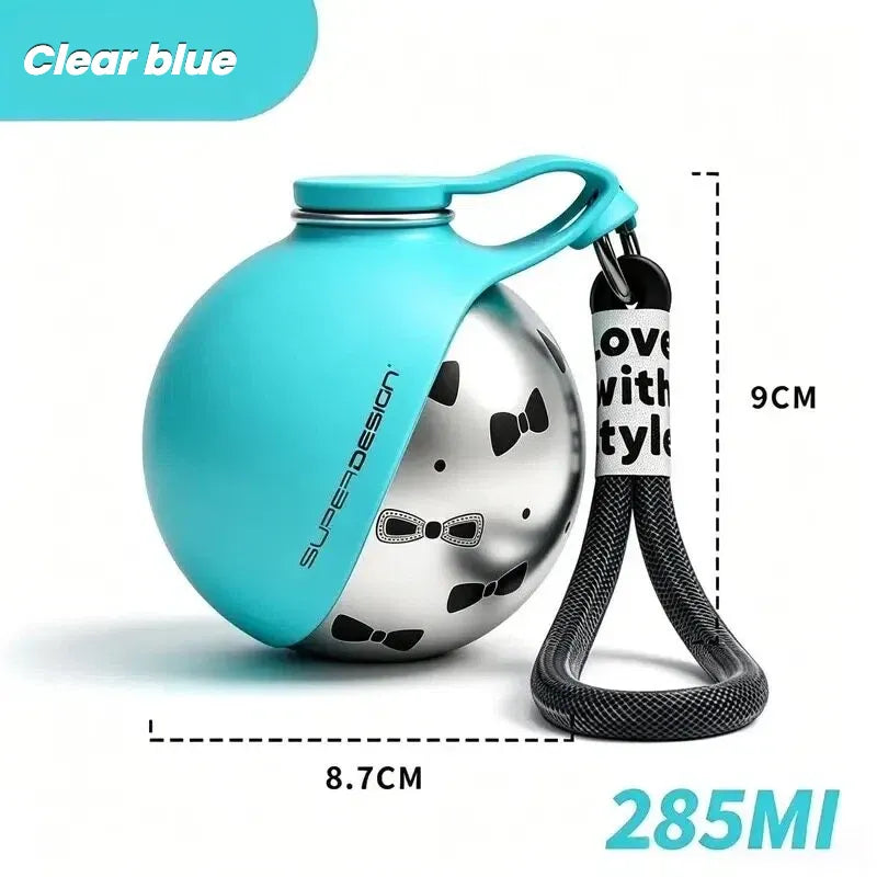 Portable Leak-Proof Pet Water Bottle for Travel & Walks