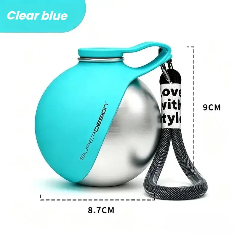Portable Leak-Proof Pet Water Bottle for Travel & Walks