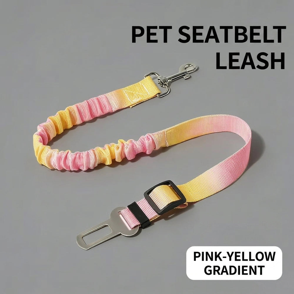 Elastic Bungee Dog Car Safety Seat Belt