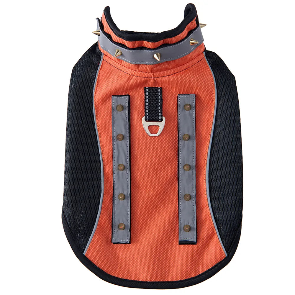 Rivet Breathable Pet Anti-Attack Protective Jacket