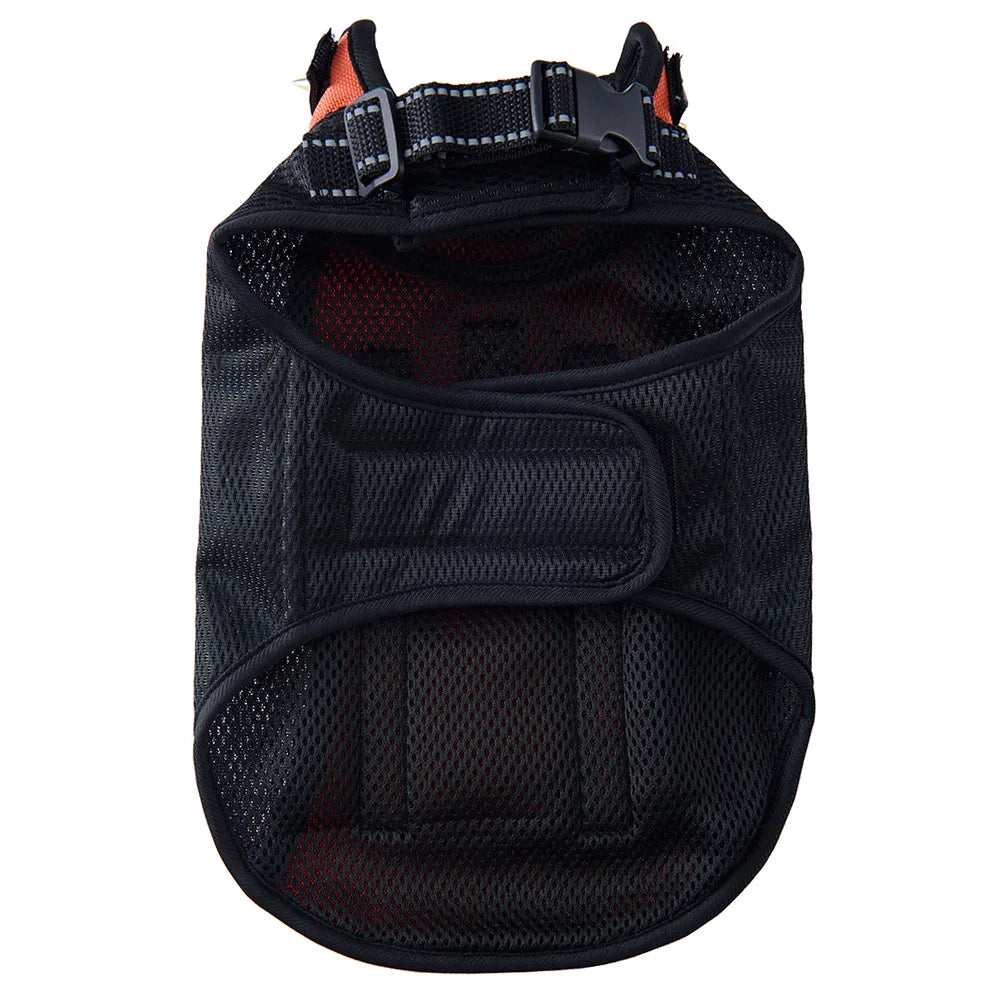 Tamecare Gray Double-Stud Anti-Bite Recovery Vest for Dogs