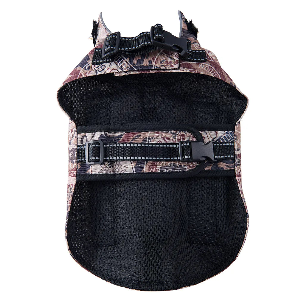 Pet Anti-Bite Suit with Four-Row Stud Handles