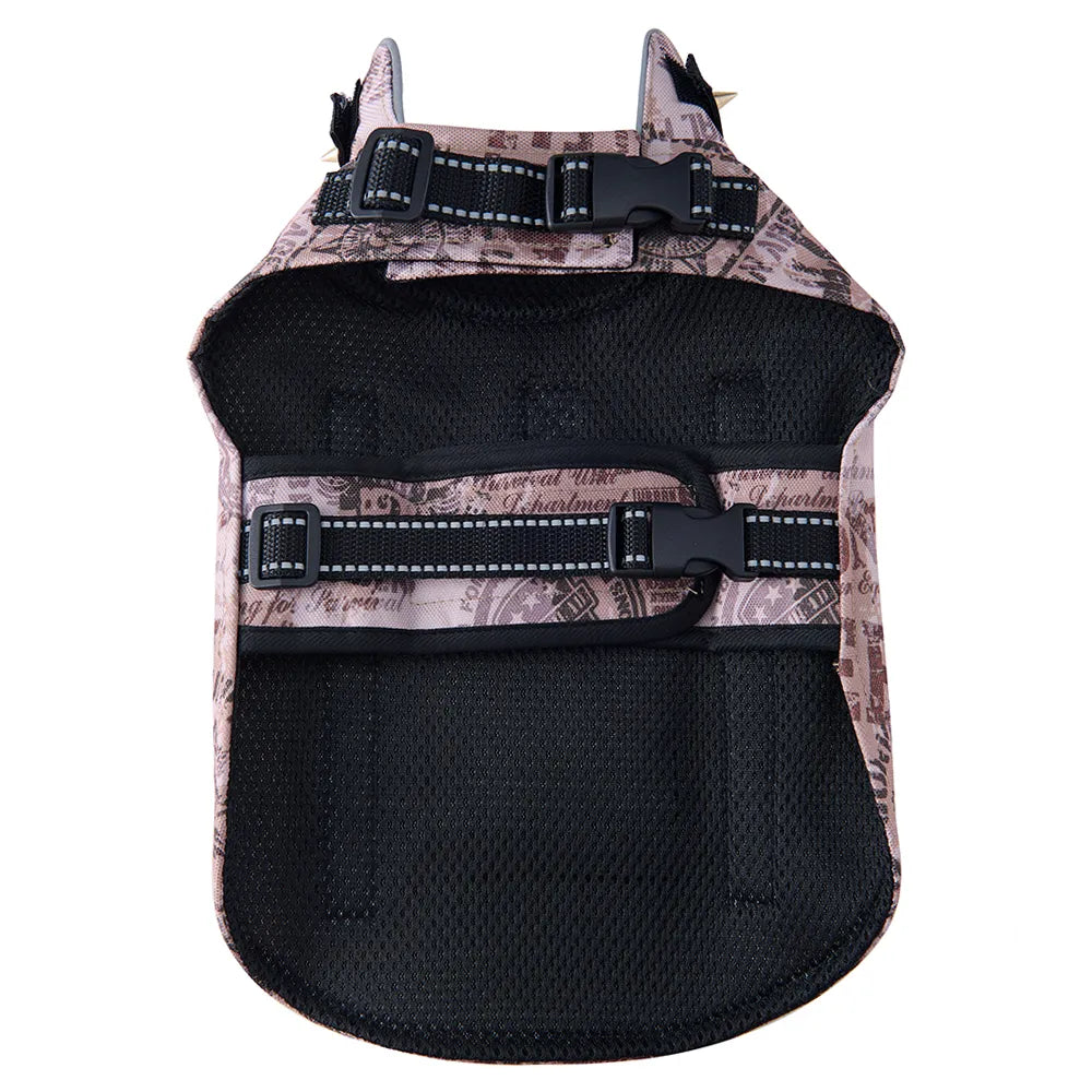 Tamecare Green Camo Pocket Anti-Bite Recovery Vest, Double-Stud Design