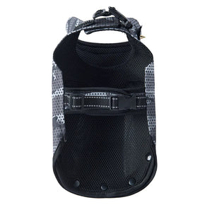 Tamecare Gray Camo Padded Anti-Bite Recovery Vest for Dogs