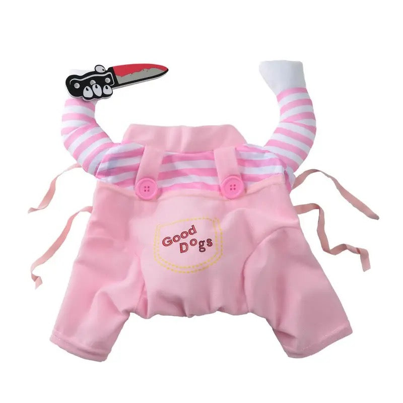 Funny Chucky Dog Pet Costume