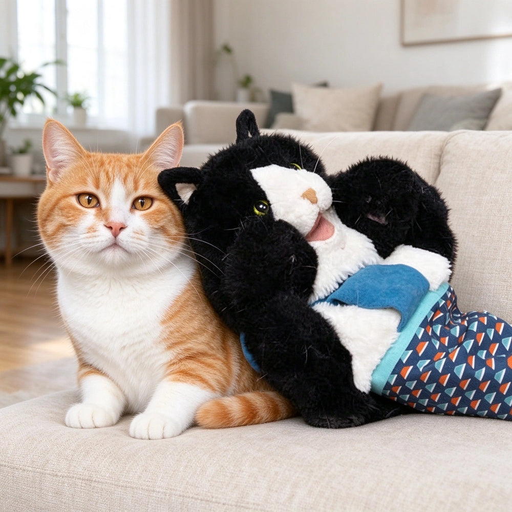 Tamecare Cat Interactive Wrestling Toy Hand