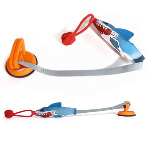 Tamecare Shark Buddy Suction Tug Dog Toy