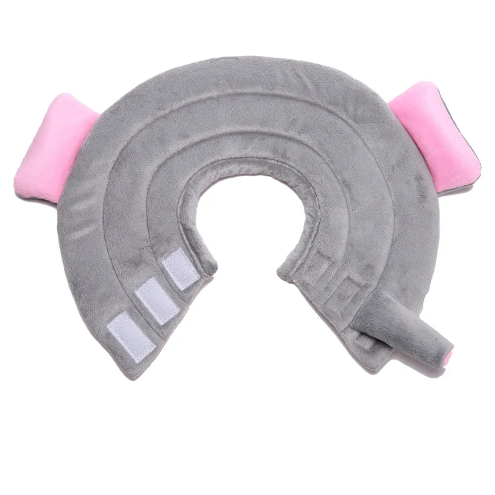 Elephant-shaped Elizabethan collar