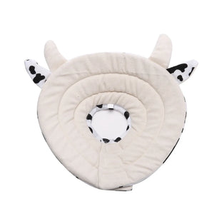 Cow-themed Elizabethan collar