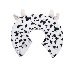 Cow-themed Elizabethan collar