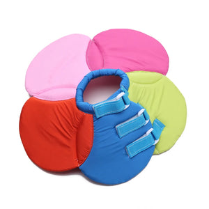 Elizabethan collar with multiple floral color options