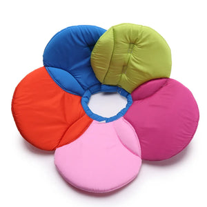Elizabethan collar with multiple floral color options