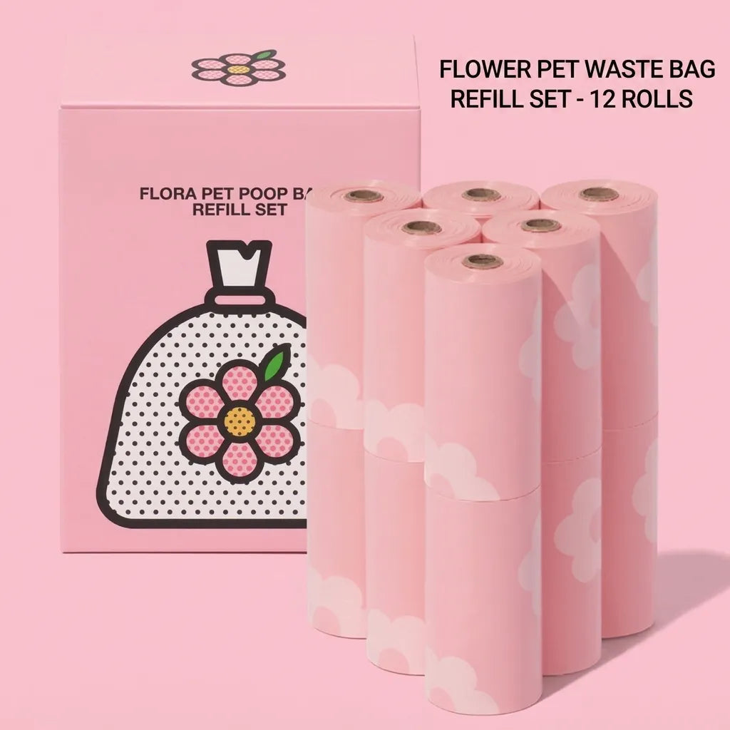 Outdoor Walking Dog Poop Bags