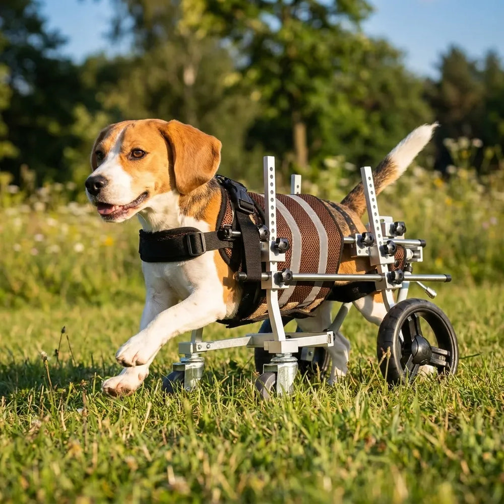 Tamecare Wheels Vollunterstützung/4-Rad für kleine Rassen - MQ-CJC08