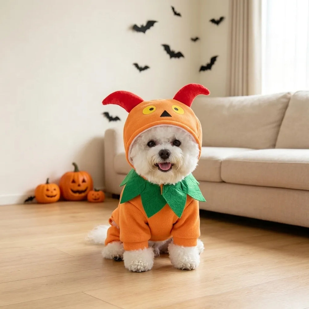 Tamecare Pumpkin Monster Dog Halloween Costume