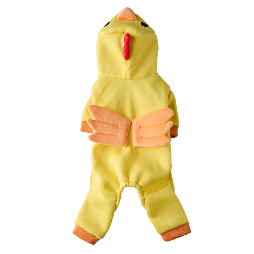 Tamecare Yellow Chick Dog Costume