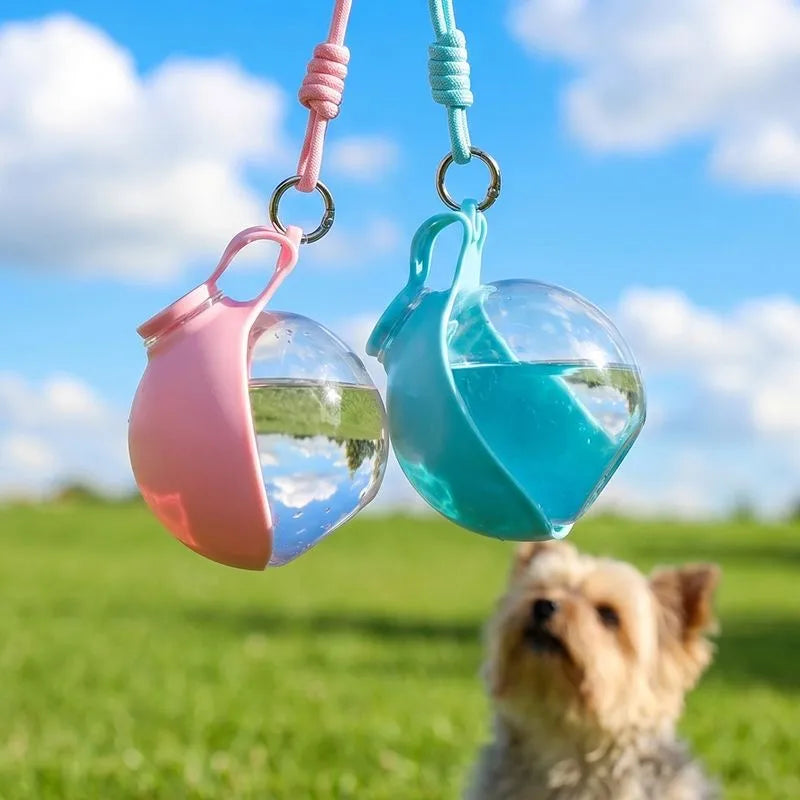 Portable Leak-Proof Pet Water Bottle for Travel & Walks