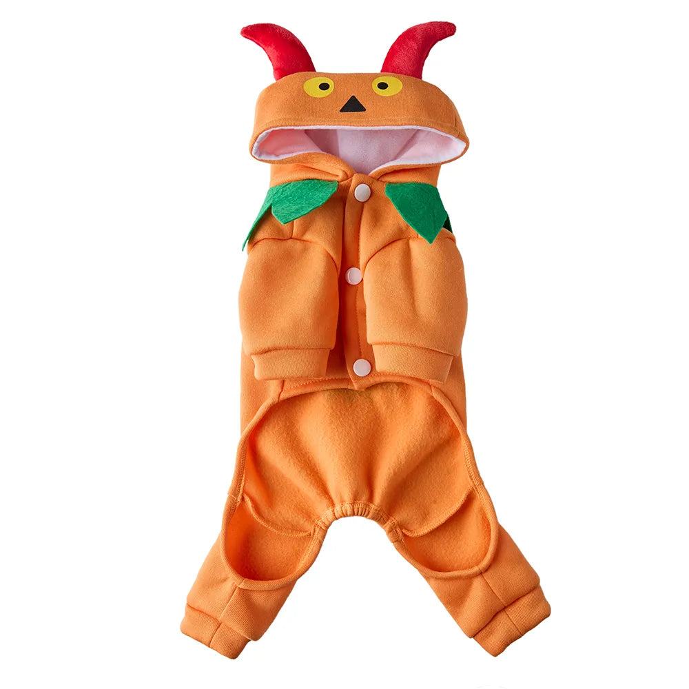 Tamecare Pumpkin Monster Dog Halloween Costume