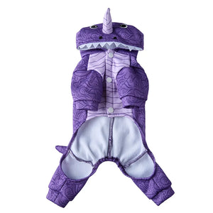 Tamecare Purple Unicorn Dragon Dog Costume