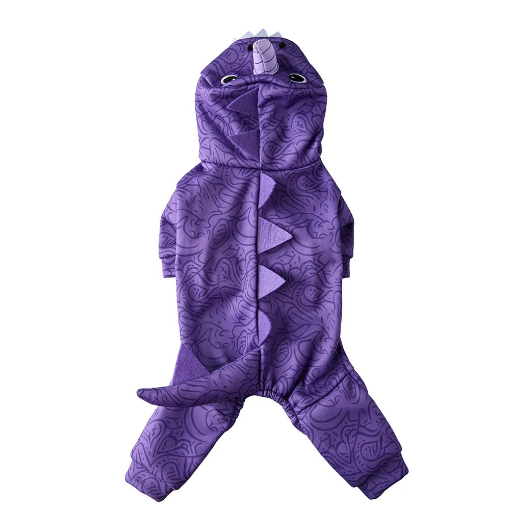 Tamecare Purple Unicorn Dragon Dog Costume