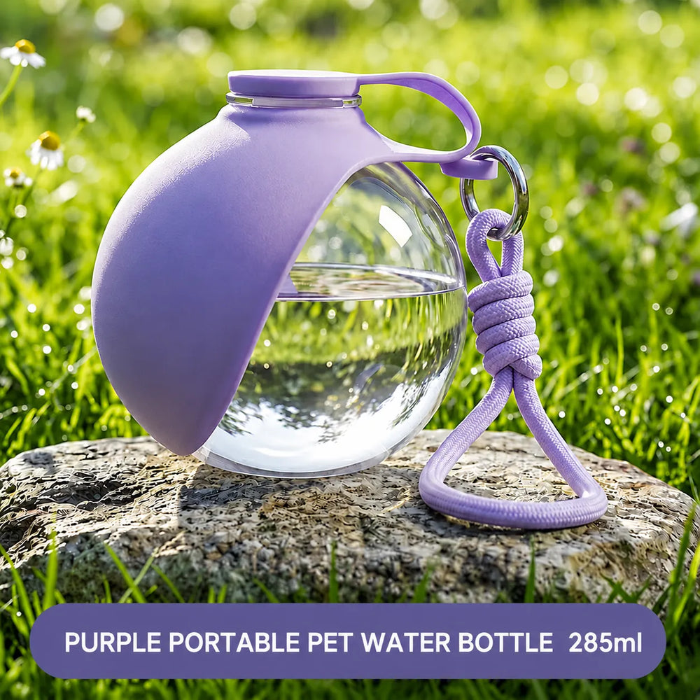 Portable Leak-Proof Pet Water Bottle for Travel & Walks